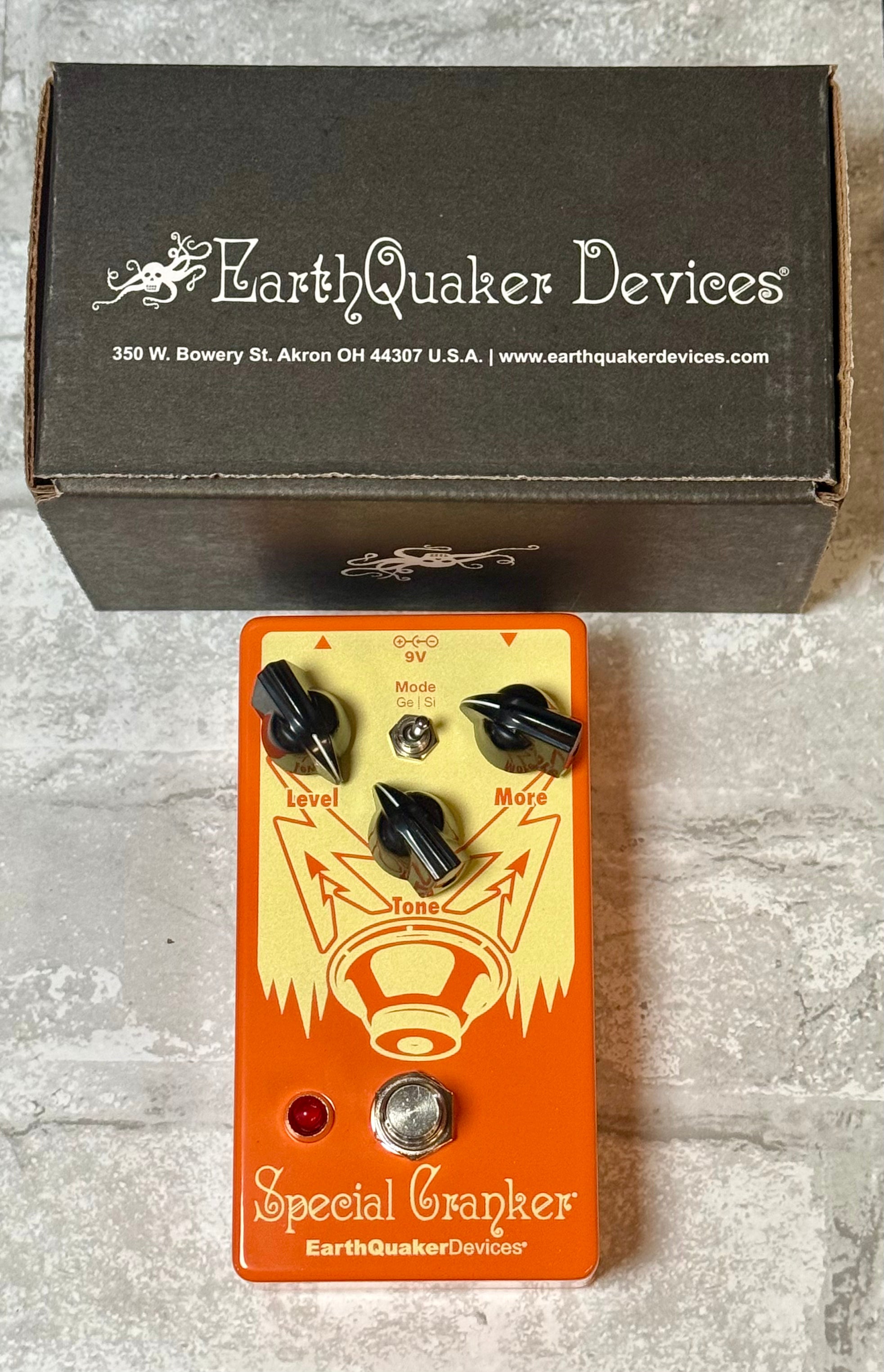 EarthQuaker Devices Special Cranker Overdrive Pedal